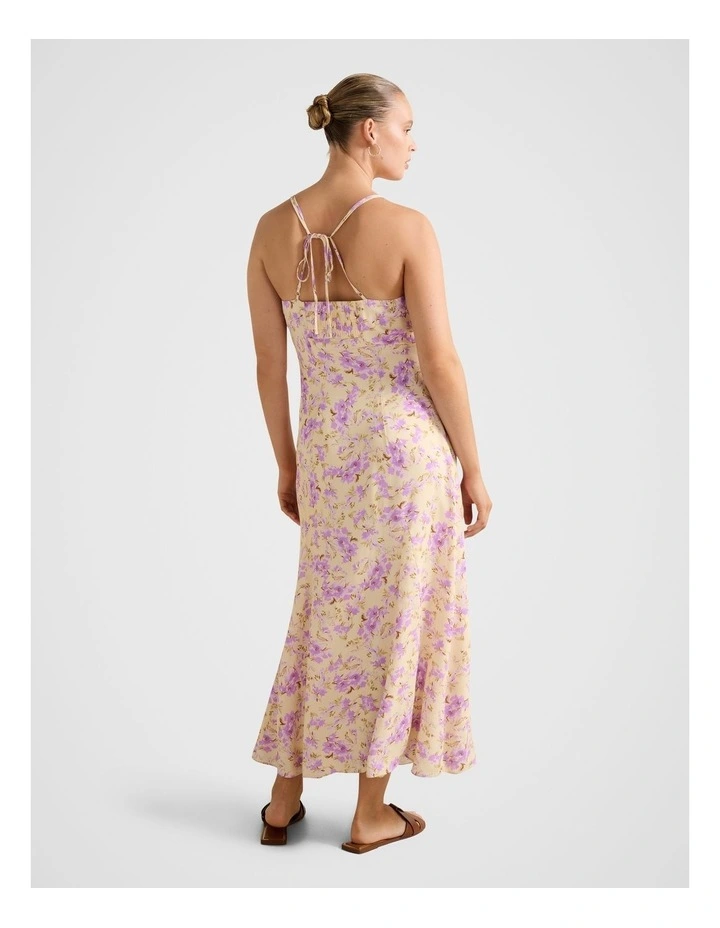 Georgina Strappy Midi Dress in Multi image 2