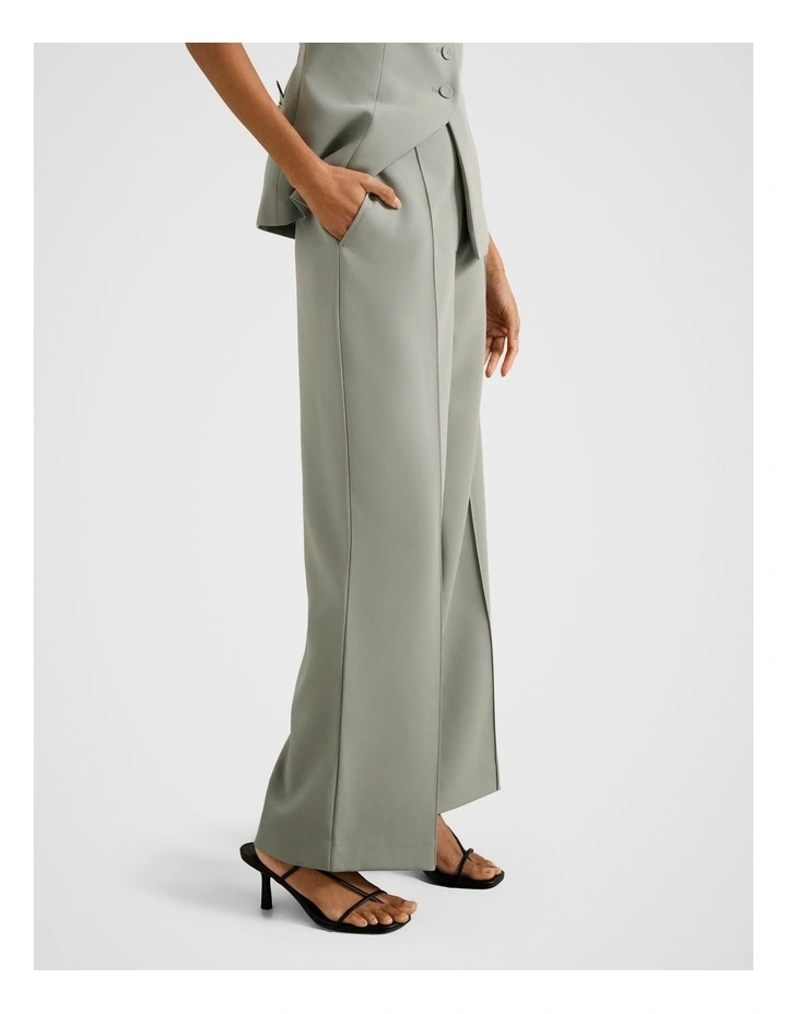 Winslet Wide Leg Pants in Grey image 3