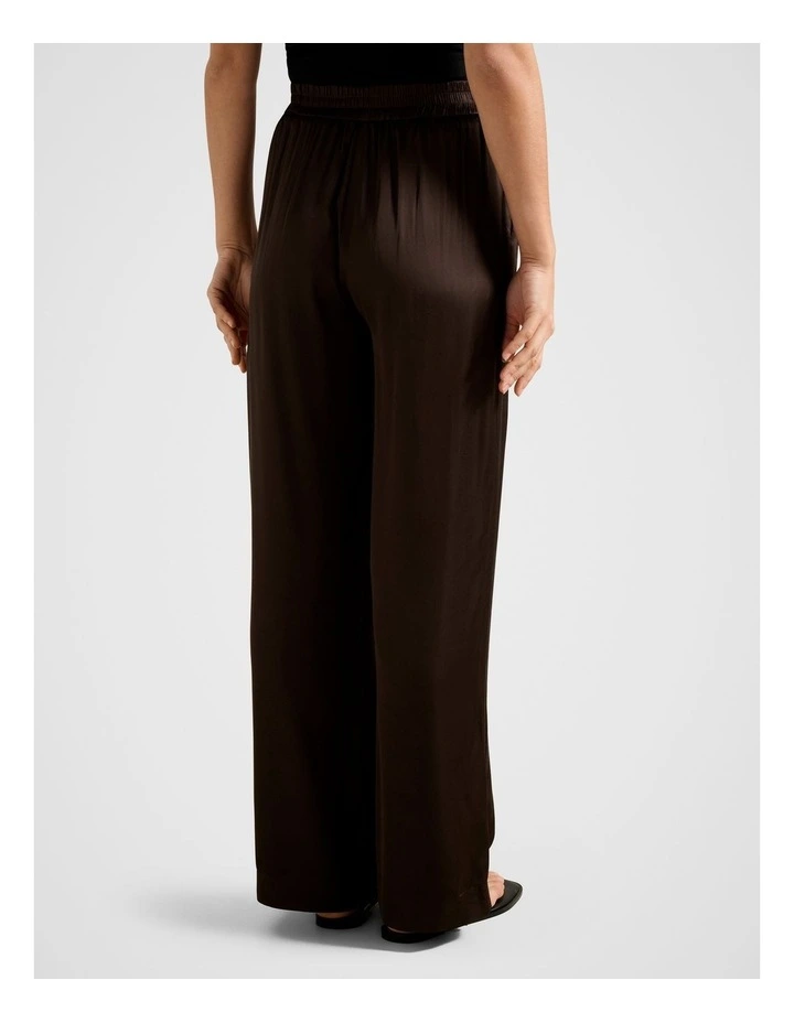 Skyler Wide Leg Pants in Chocolate image 2