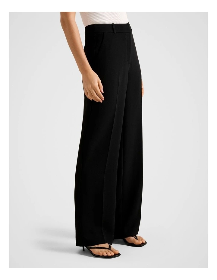 Dahlia Straight Leg Pants in Black image 3