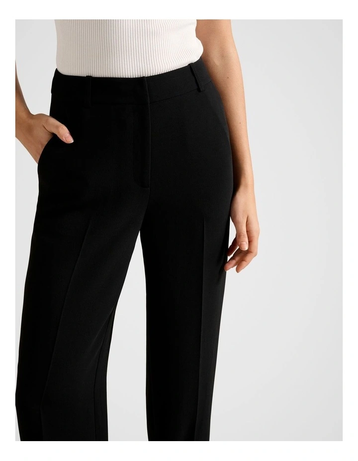 Dahlia Straight Leg Pants in Black image 4