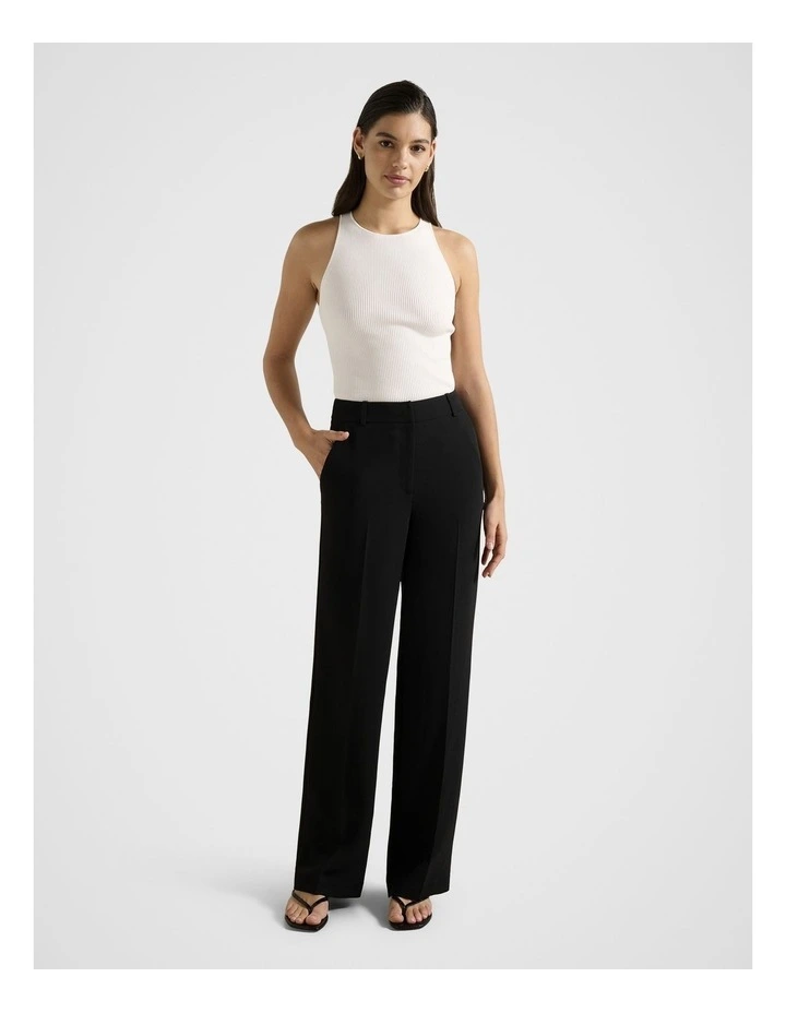 Dahlia Straight Leg Pants in Black image 5