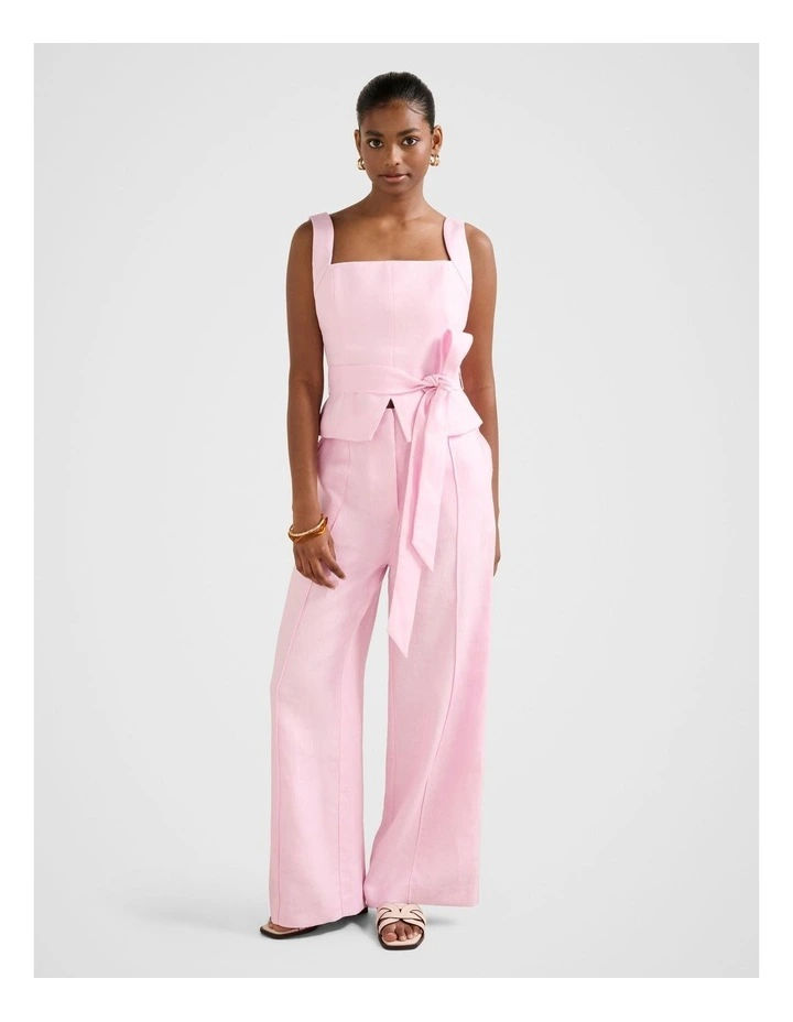Emmy Tie Up Top in Pink image 5