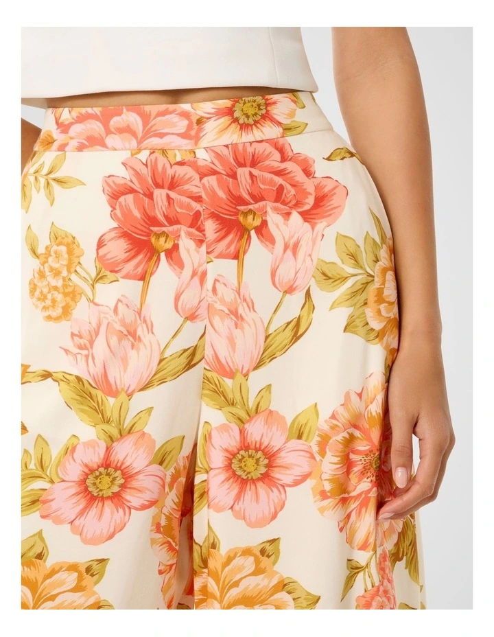 Ingrid Wide Leg Pants in Multi image 4