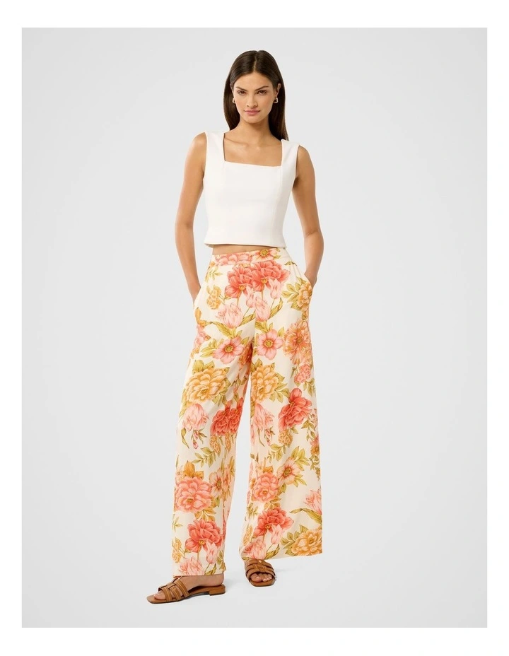 Ingrid Wide Leg Pants in Multi image 5