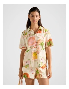 Kailani Button Up Shirt in Multi