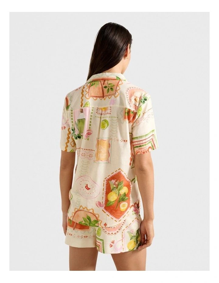 Kailani Button Up Shirt in Multi image 2
