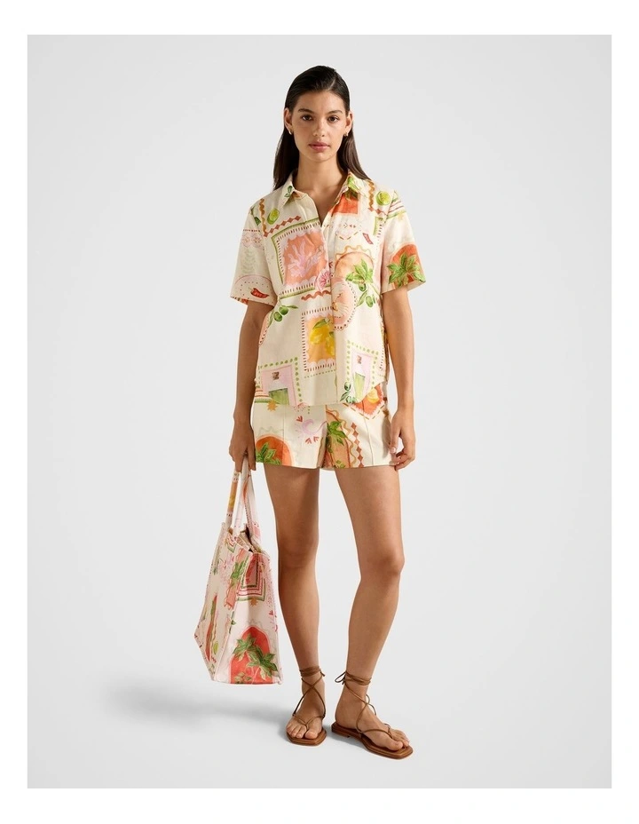 Kailani Button Up Shirt in Multi image 5