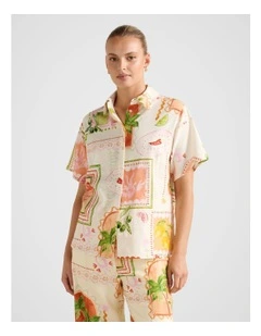 Ola Oversized Shirt in Multi