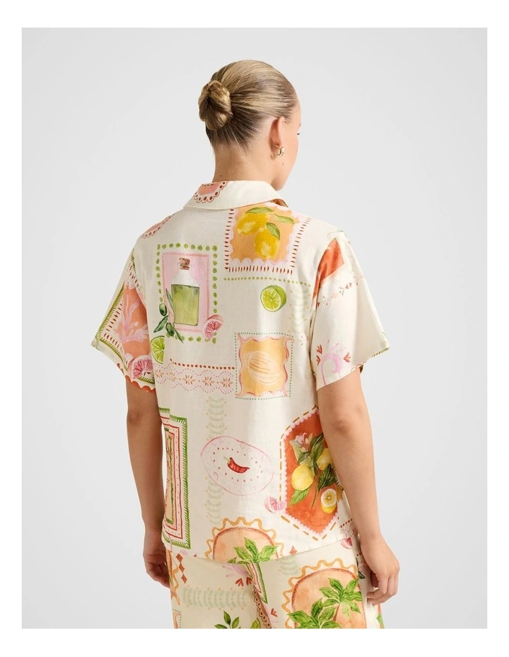 Ola Oversized Shirt in Multi image 2