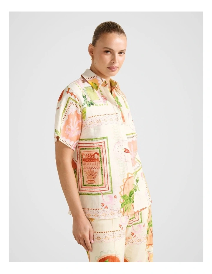 Ola Oversized Shirt in Multi image 3