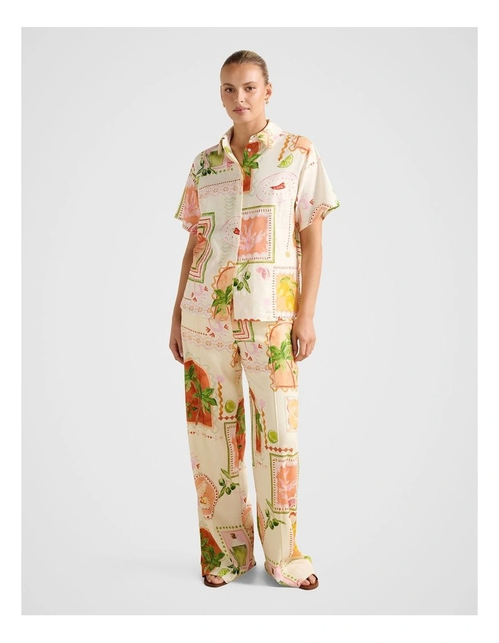 Ola Oversized Shirt in Multi image 5