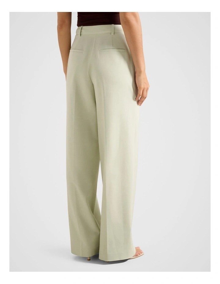 Veda Wide Leg Pants in Green image 2