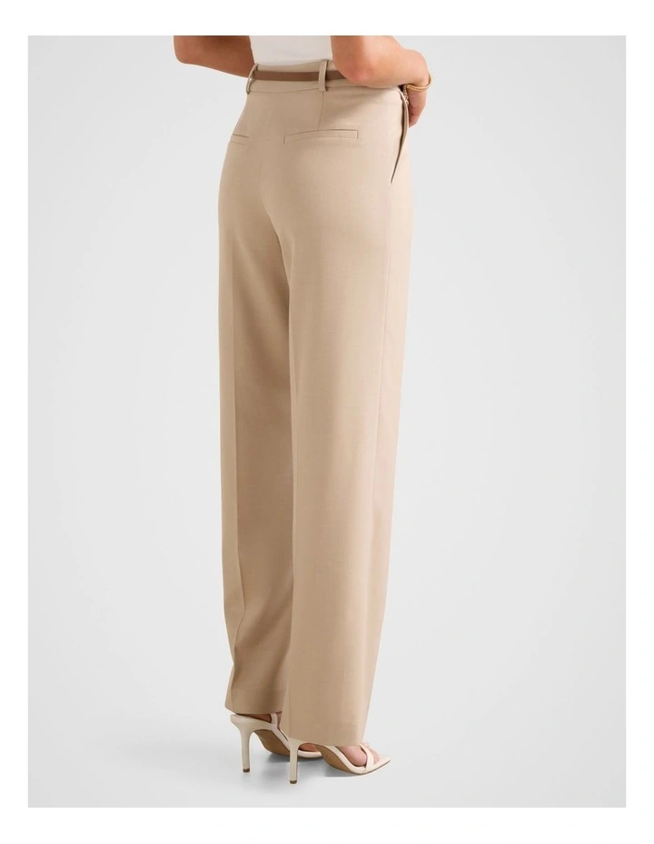 Rhiannon Straight Leg Pants in Beige image 2