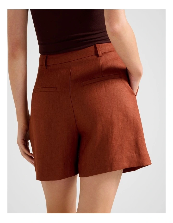Giada Bermuda Shorts in Red image 2