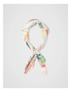 Gabbie Satin Scarf in Multi