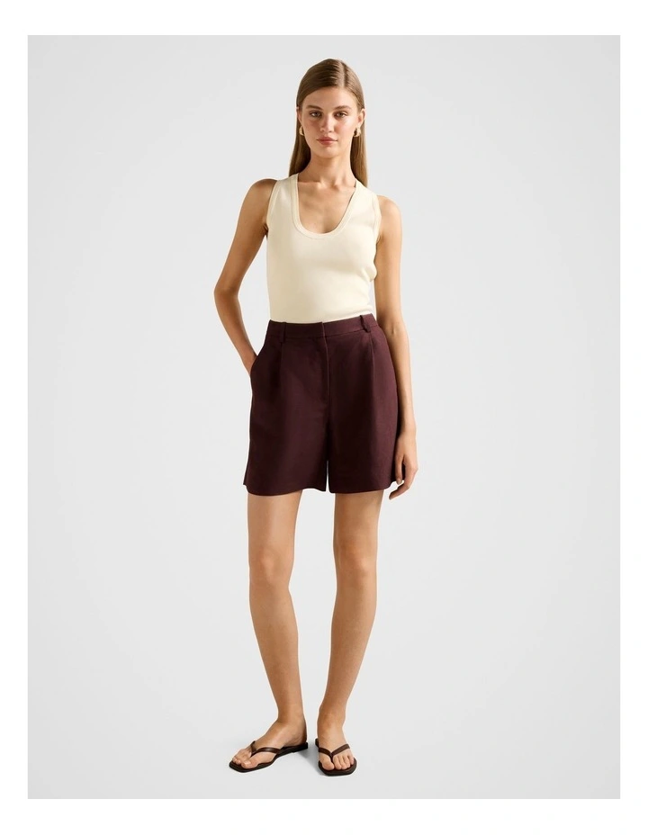 Harley Scoop Neck Tank Top in Yellow image 5