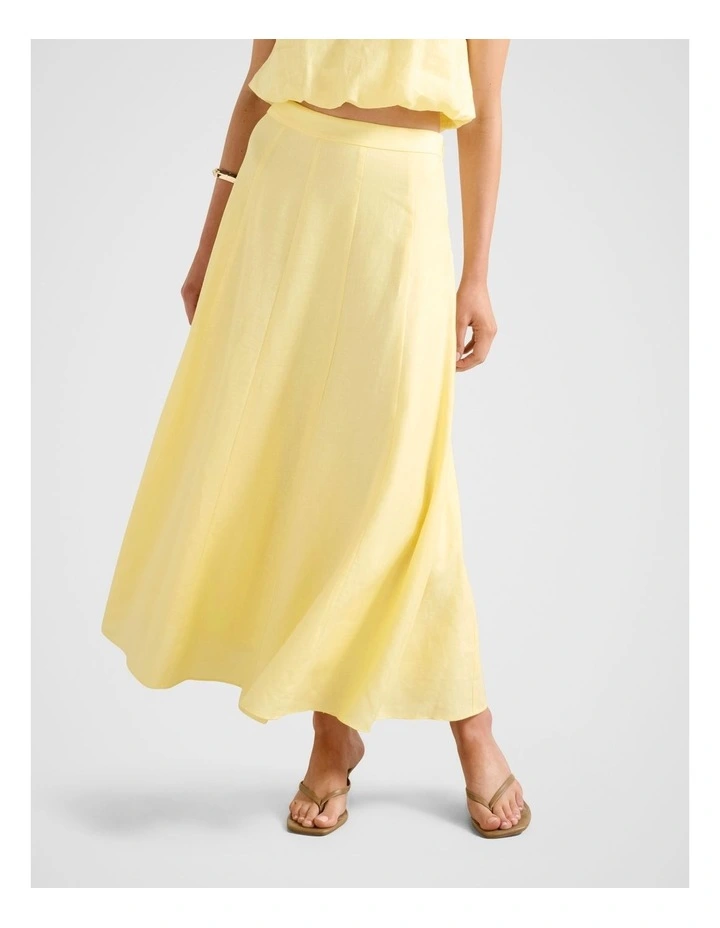 Georgina Godet Skirt in Yellow image 1