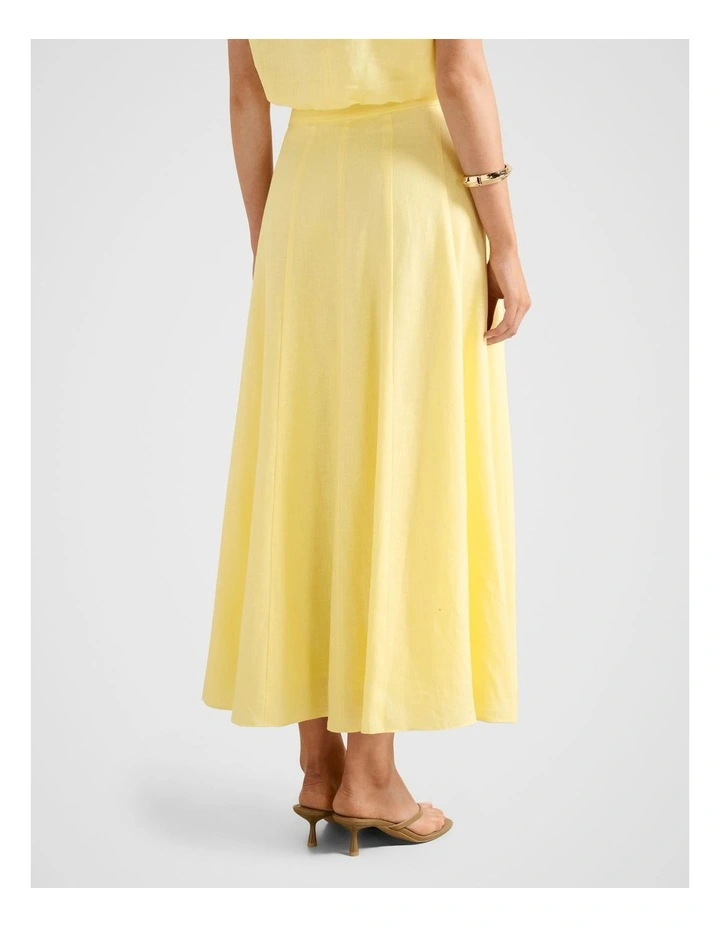 Georgina Godet Skirt in Yellow image 2