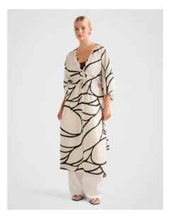Tyla Summer Kaftan in Cream