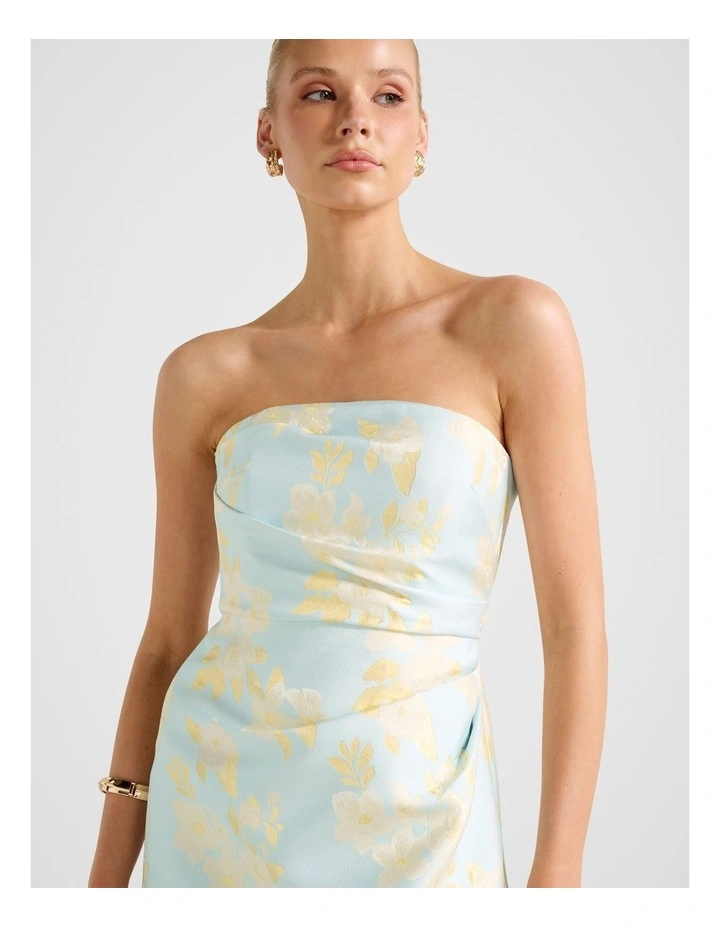 Cleo Jacquard Mini Dress in Multi image 4