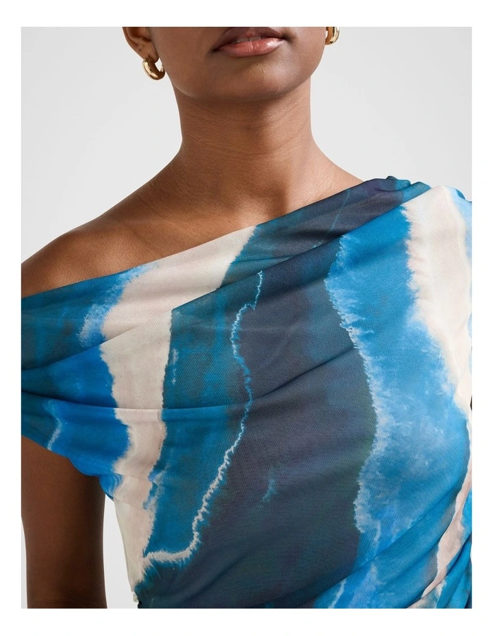 Mimi Off Shoulder Top in Multi image 4