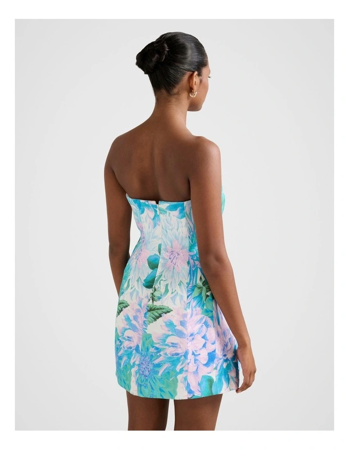 Skye Strapless Mini Dress in Multi image 2