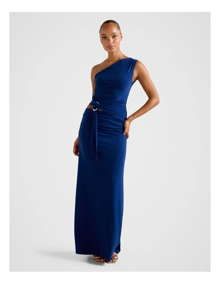 Jemma Hardware Waist Top in Blue image 5