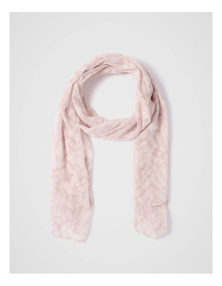 Sally Printed Lightweight Scarf in Multi image 1