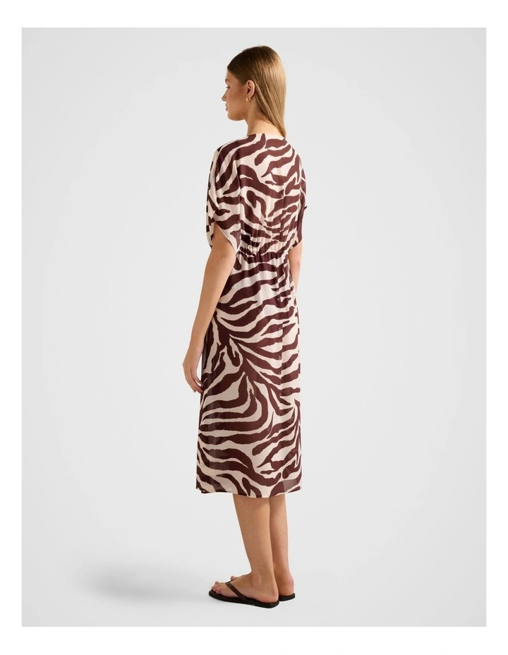 Eliza Summer Kaftan in Red image 2