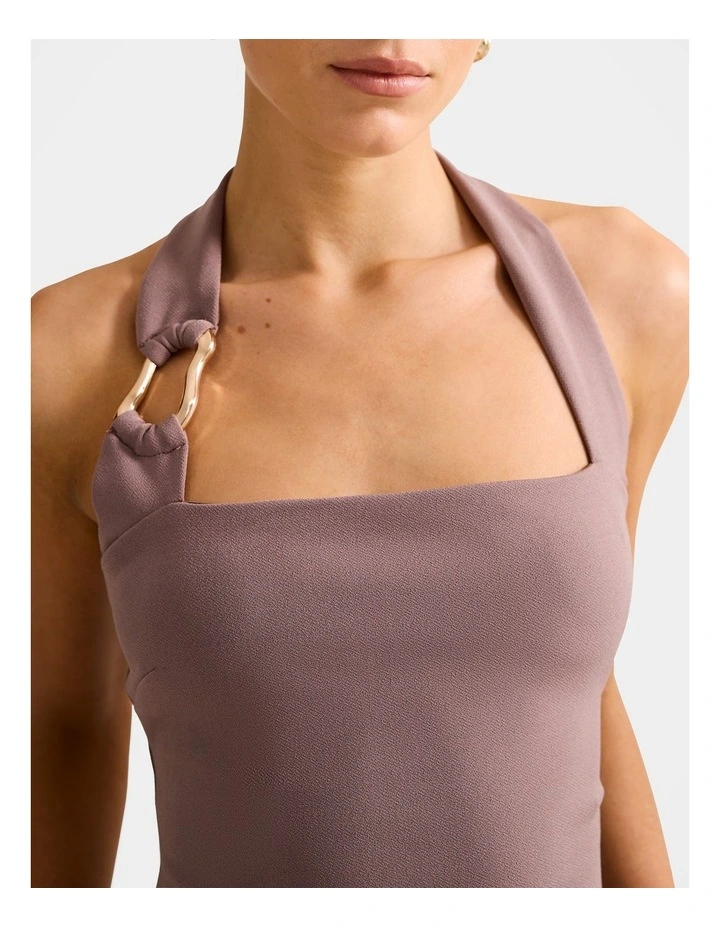Colette Hardwear Halter Neck Top in Grey image 4