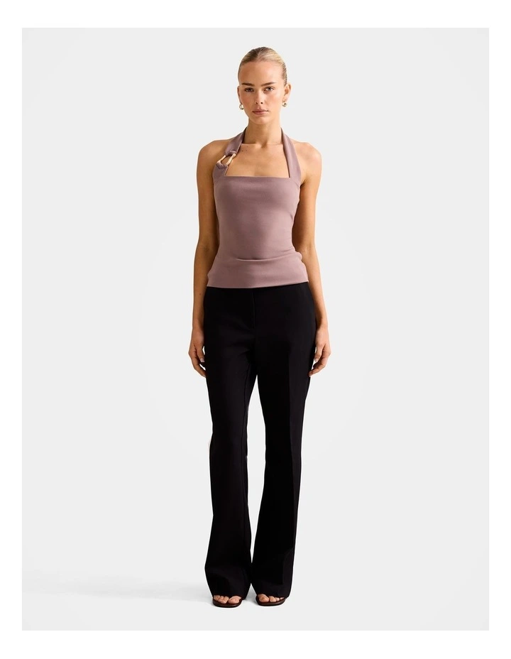 Colette Hardwear Halter Neck Top in Grey image 5