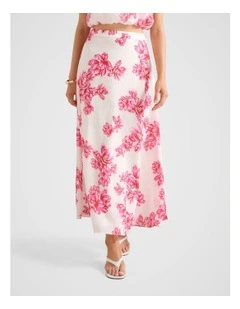 Maisie Circle Midi Skirt in Multi
