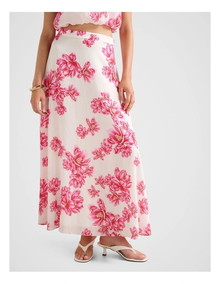 Maisie Circle Midi Skirt in Multi image 4