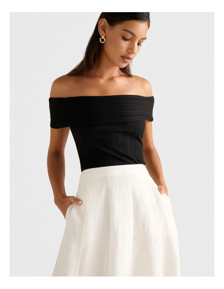 Georgina Godet Skirt in White image 4