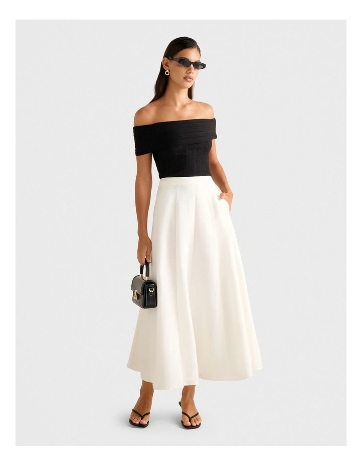 Georgina Godet Skirt in White image 5