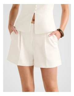 Winslet Tailored Shorts in White