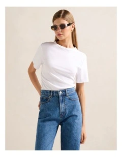 Saskia Boxy T-shirt in White