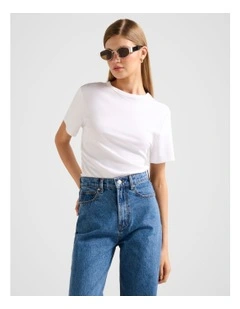 Saskia Boxy T-shirt in White