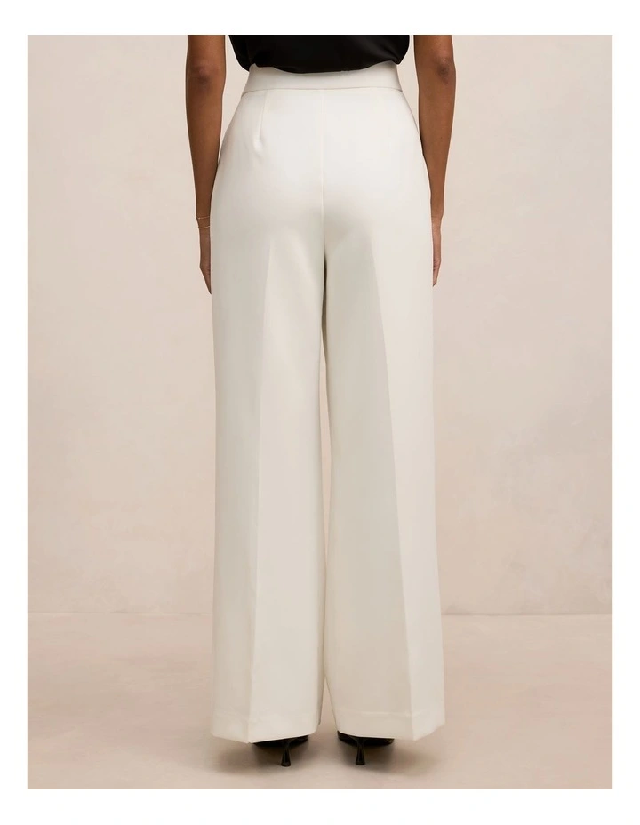 Marissa Wide Leg Pants in White image 2