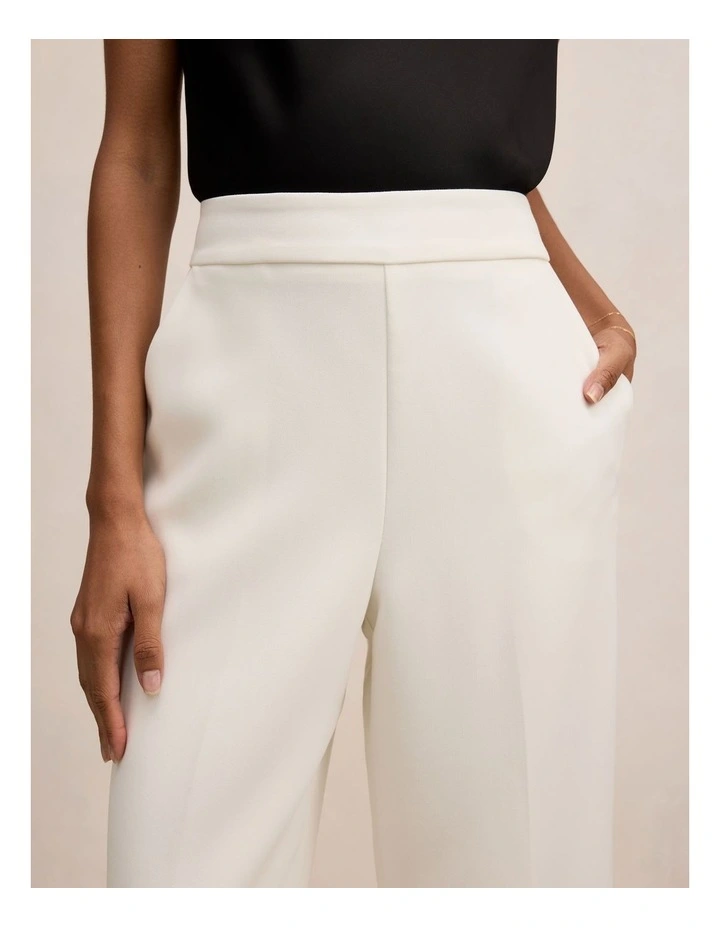 Marissa Wide Leg Pants in White image 4