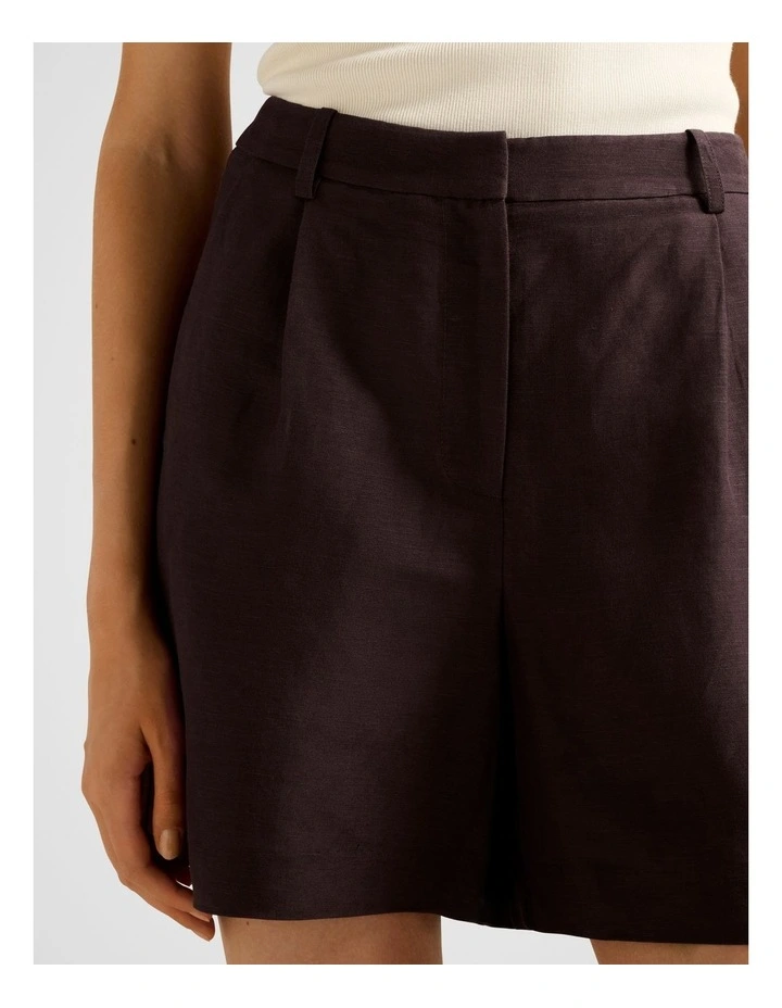 Salome Bermuda Shorts in Chocolate image 4