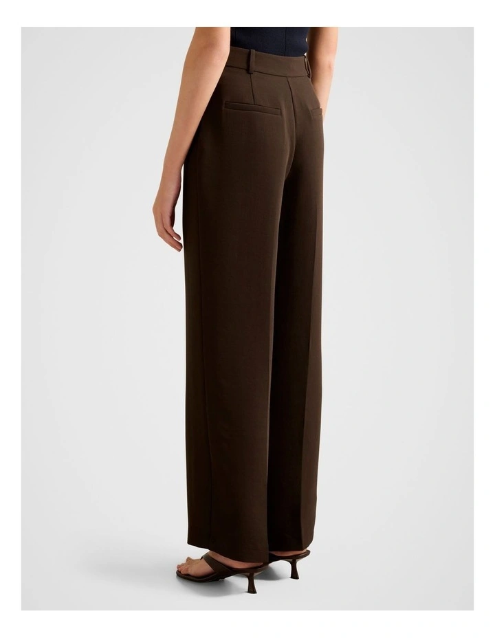 Dahlia Straight Leg Pants in Brown image 2