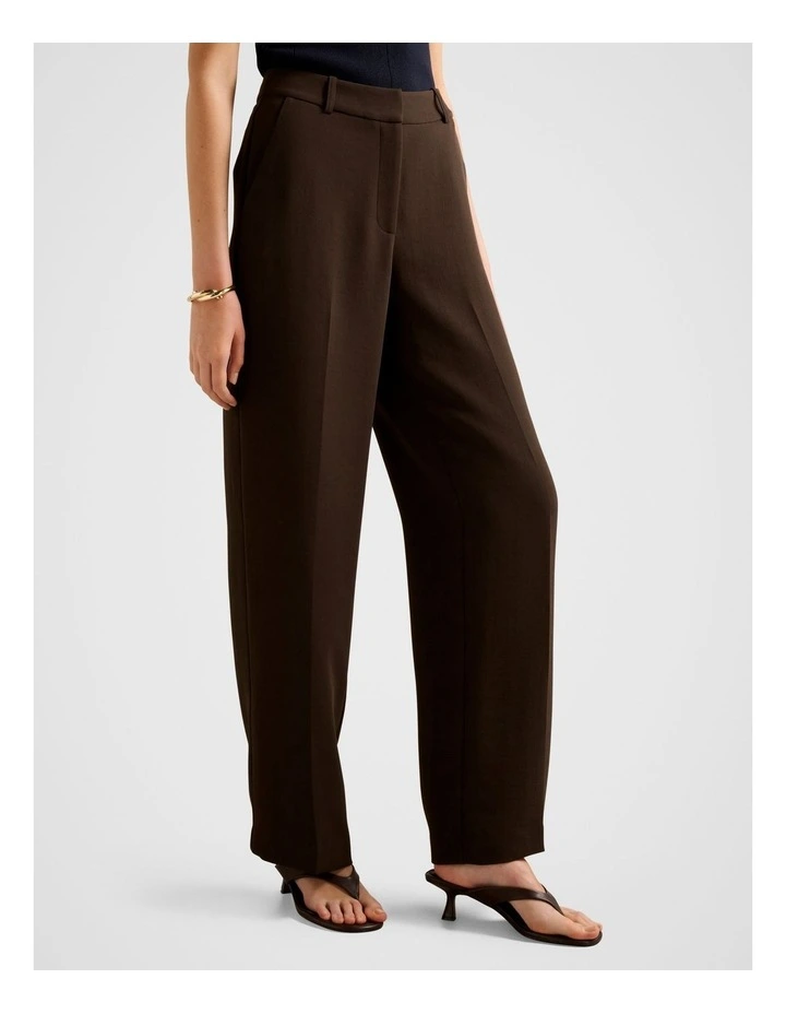 Dahlia Straight Leg Pants in Brown image 3