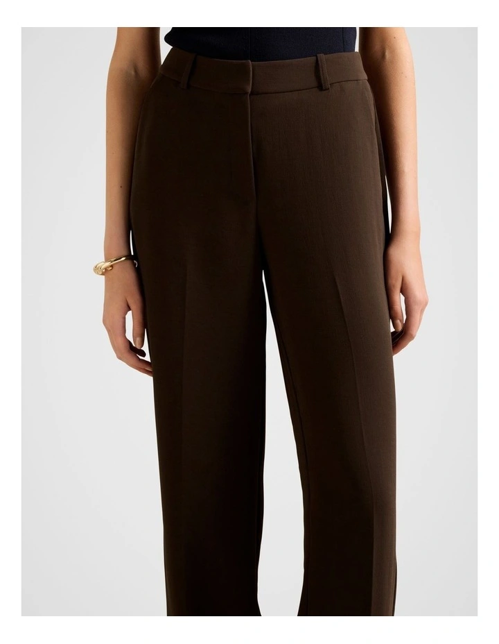 Dahlia Straight Leg Pants in Brown image 4