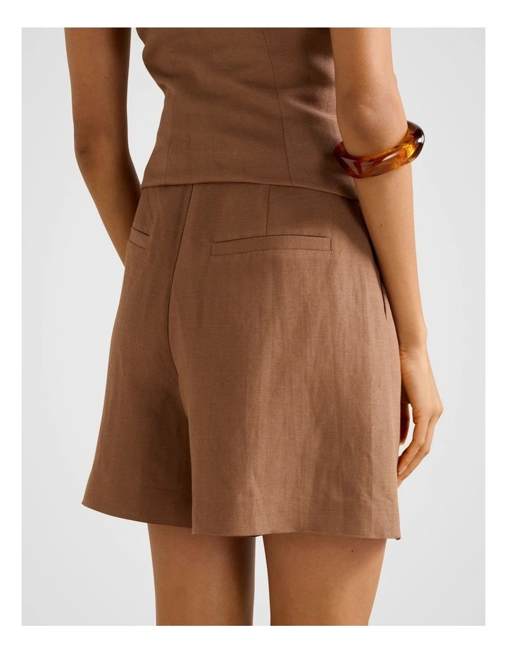 Salome Bermuda Shorts in Brown image 2