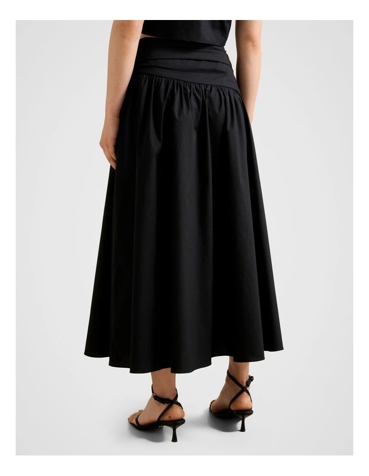 Dottie Hardware Maxi Skirt in Black image 2