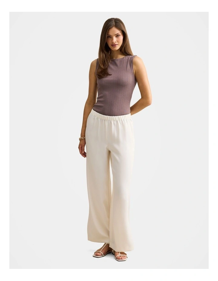 Frankie Boat Neck Tank Top in Purple image 1