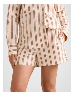 Raven Stripe Shorts in Multi