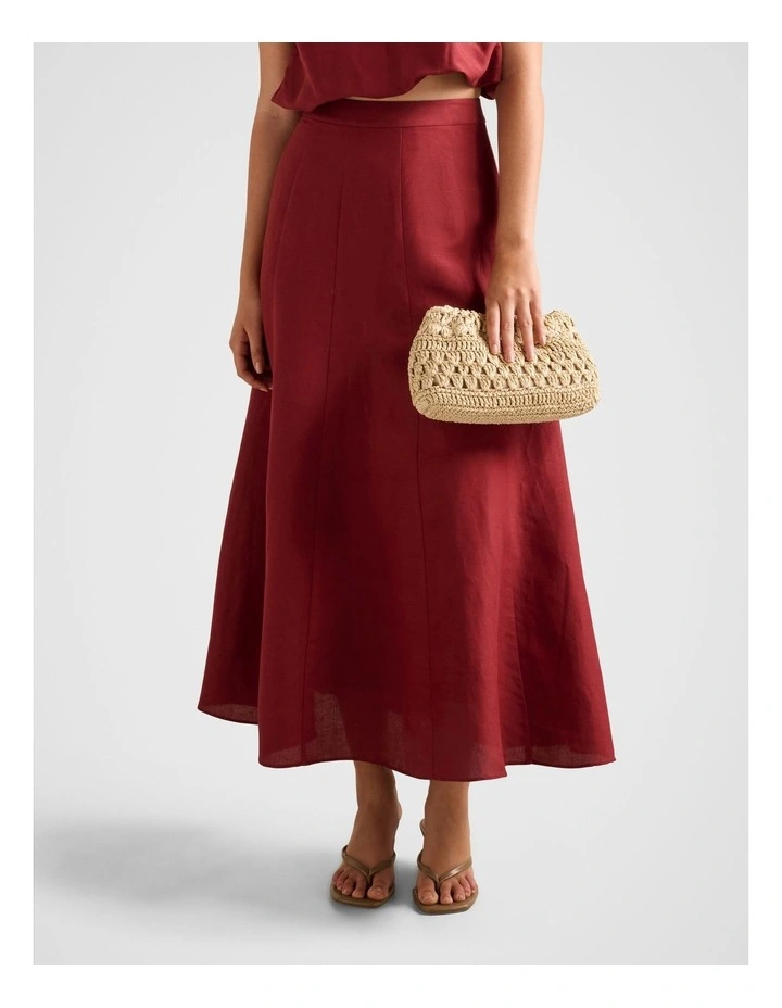 Georgina Godet Skirt in Red image 1